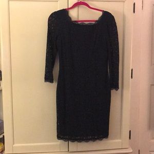 Beautiful navy lace dress